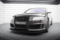 Audi RS6 Avant C6 2007-2010 Street Pro Frontsplitter V.1 Maxton Design